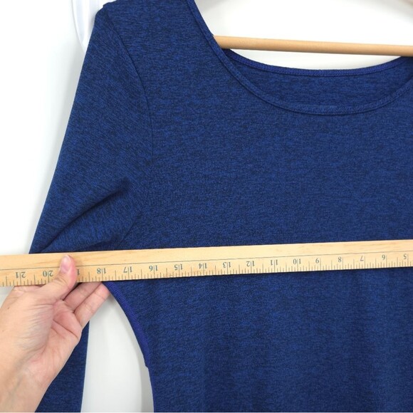 Patagonia Seabrook Dress 3/4 Sleeve Quick Drying UPF 50 Harvest Moon Blue - Picture 10 of 13